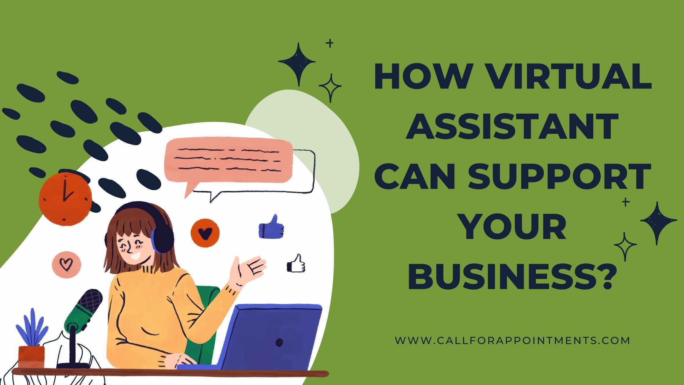 How virtual assistant can support your business